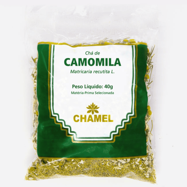 chá camomila