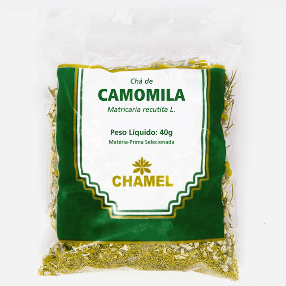 chá camomila