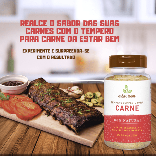 tempero para carne - criativo