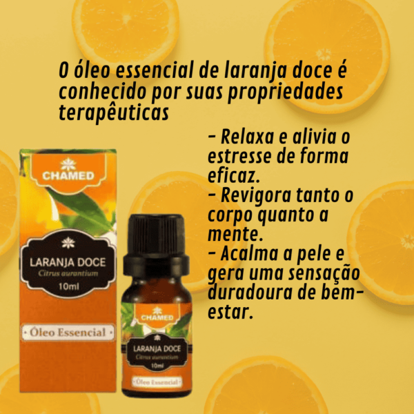 óleo essencial de laranja doce criativo