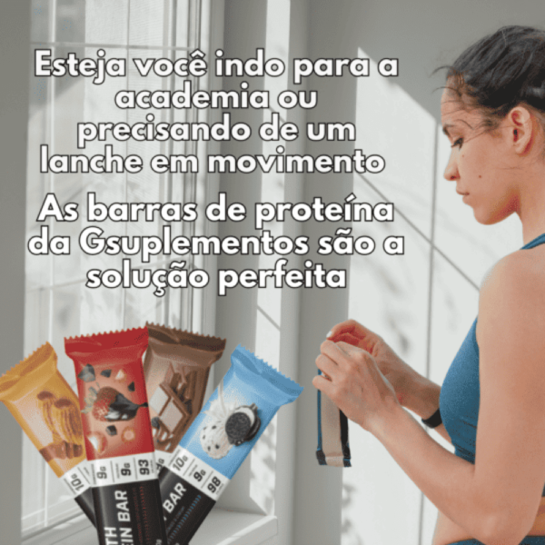 barra de proteína gsuplementos