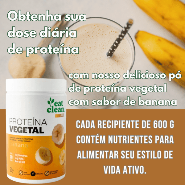 proteina vegetal banana - criativo