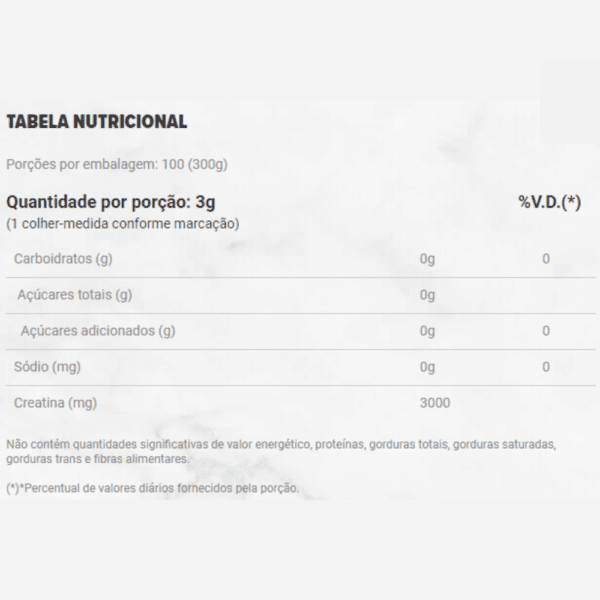 tabela nutricional essential nutrion