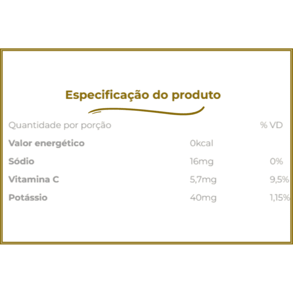 tabela nutricional maca ocean drop