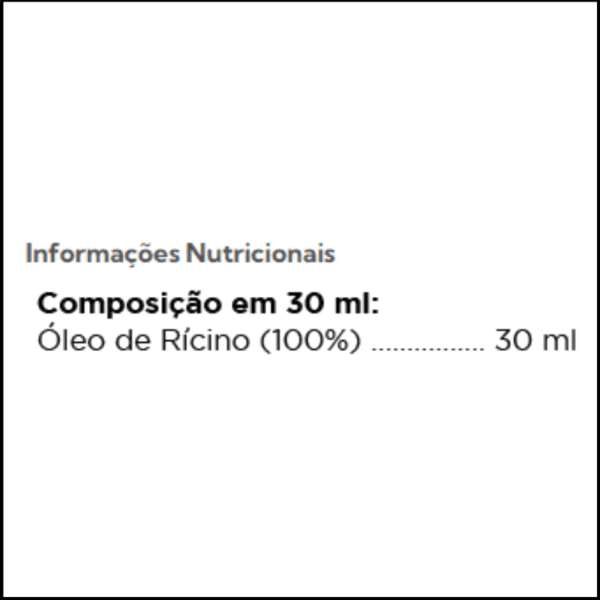 informação nutricional