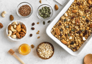 receita de granola caseira