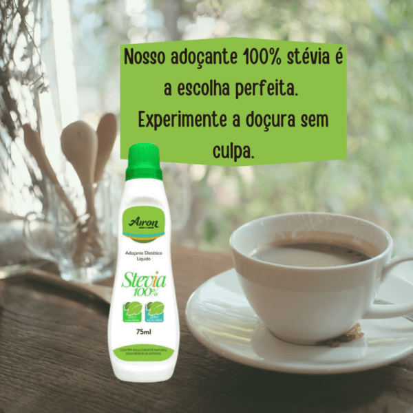 adoçante stevia 100% - criativo