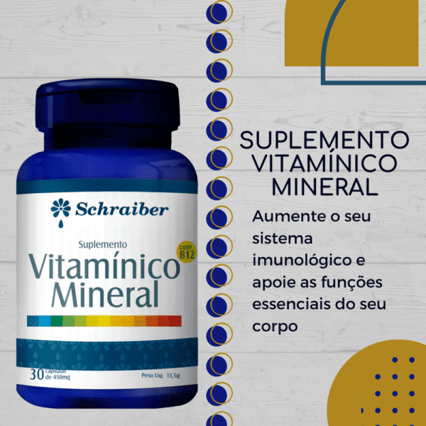 suplemento vitaminica mineral - criativo