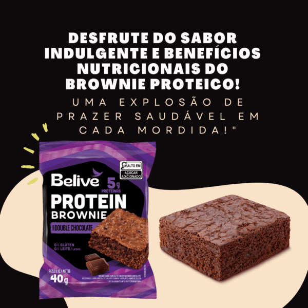 brownie proteico - criativo