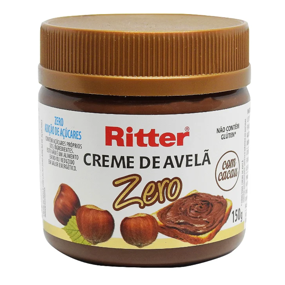 creme de avela zero açucar