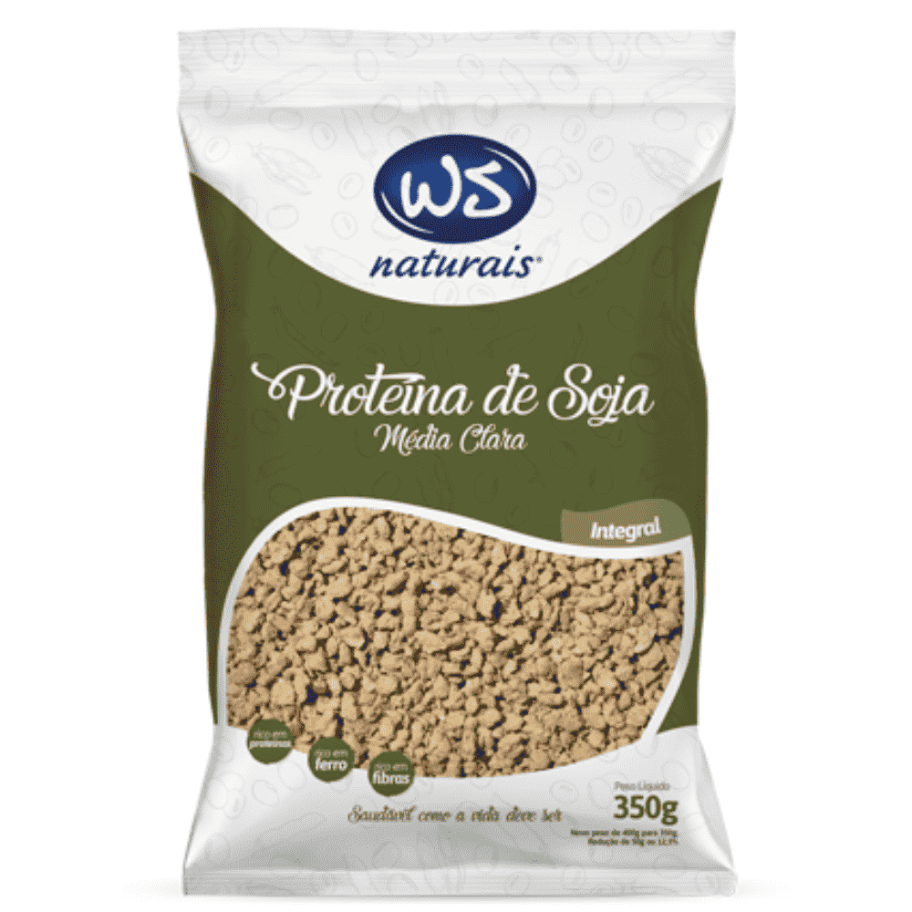 proteína texturizada de soja