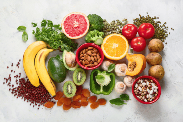 alimentos rico em potássio
